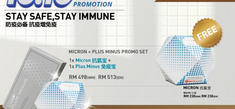 Stay Safe, Stay Immune 10.10 Promotion